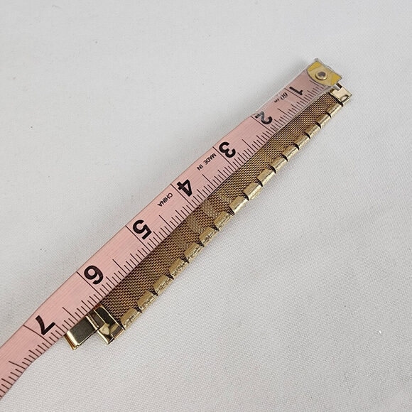 Vintage Gold Tone Natural Stone Bracelet - Picture 6 of 7